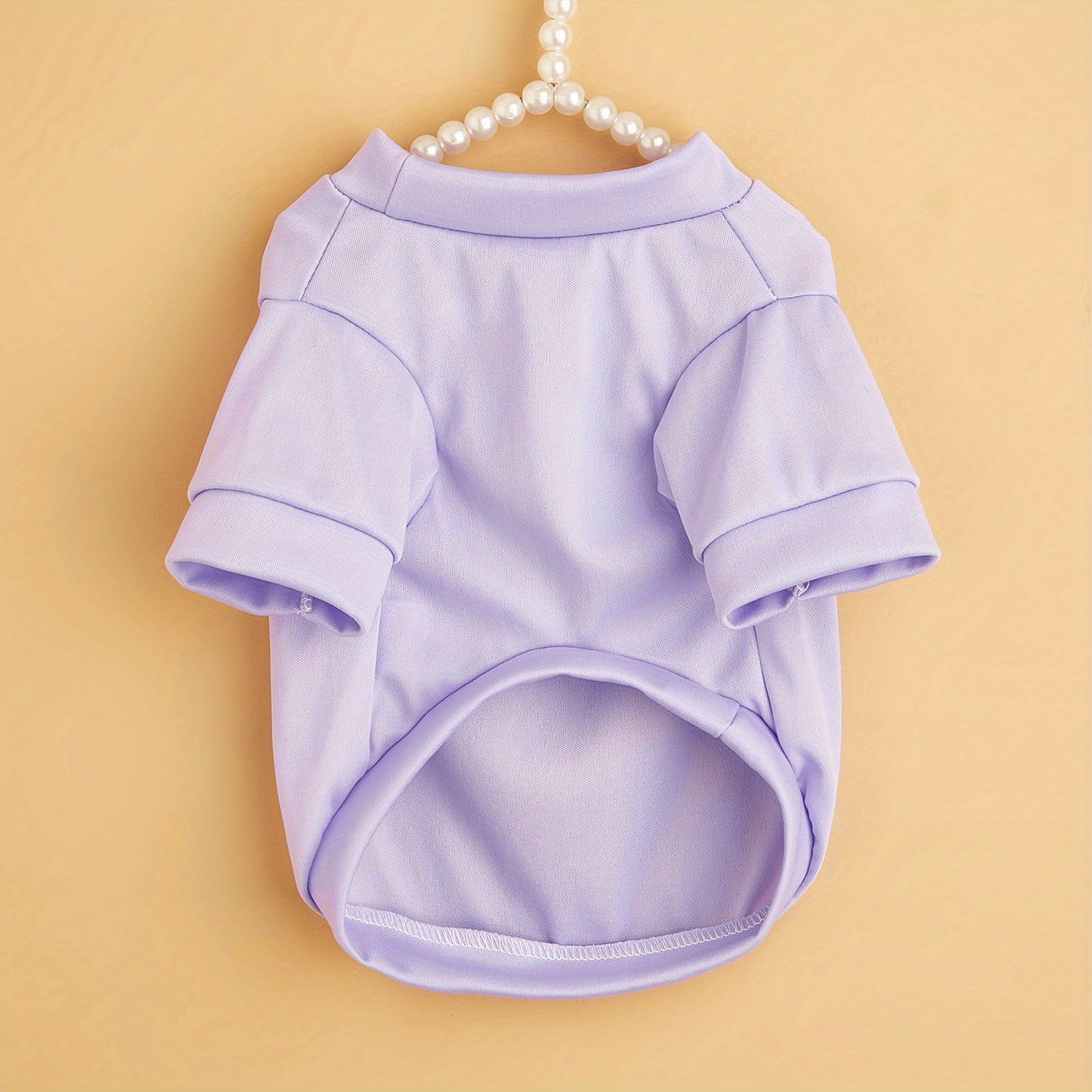 Pet T-Shirt Quick Dry Summer Dog Tee Casual Knit Polyester Small Medium Toy