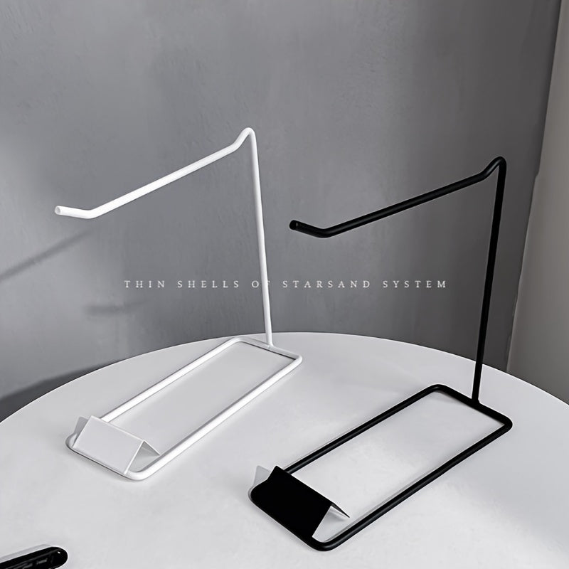 Set of 2 Modern Metal Jewelry Display Stands for Lipsticks, Keychains, and Necklaces