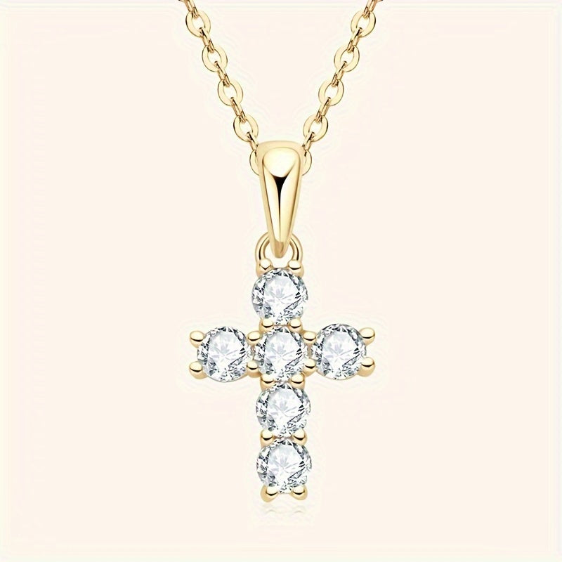 Sterling Silver Moissanite Ruxi Taxtali Uzukli Zanjir 0.6 Karat Vintage uslub