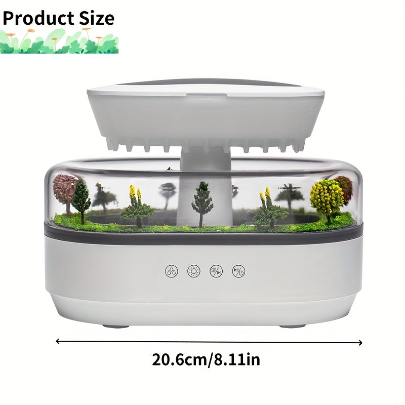 Home Decor Micro Landscape Diffuser with Gradient Light and Music Sync