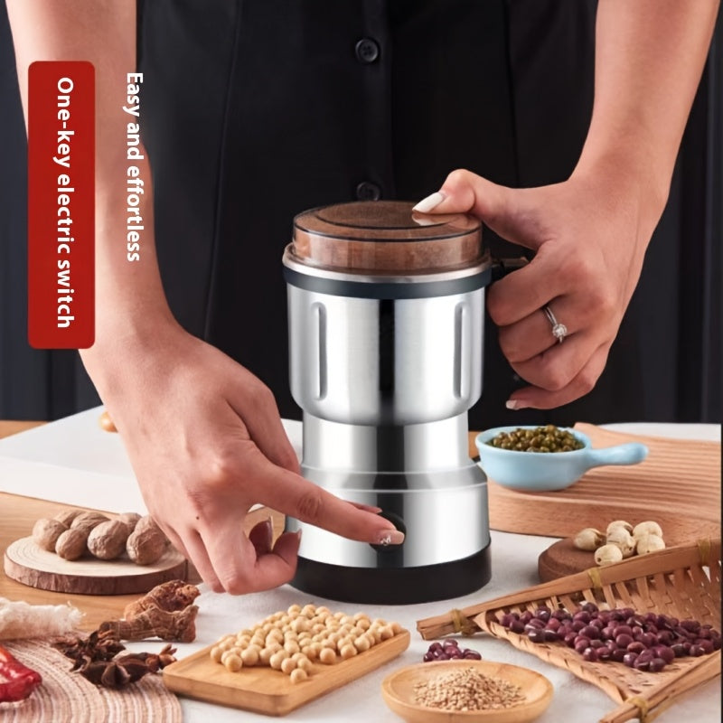 Compact grain mill for kitchen powerful grinder for home use wall-mounted crusher 220-240V