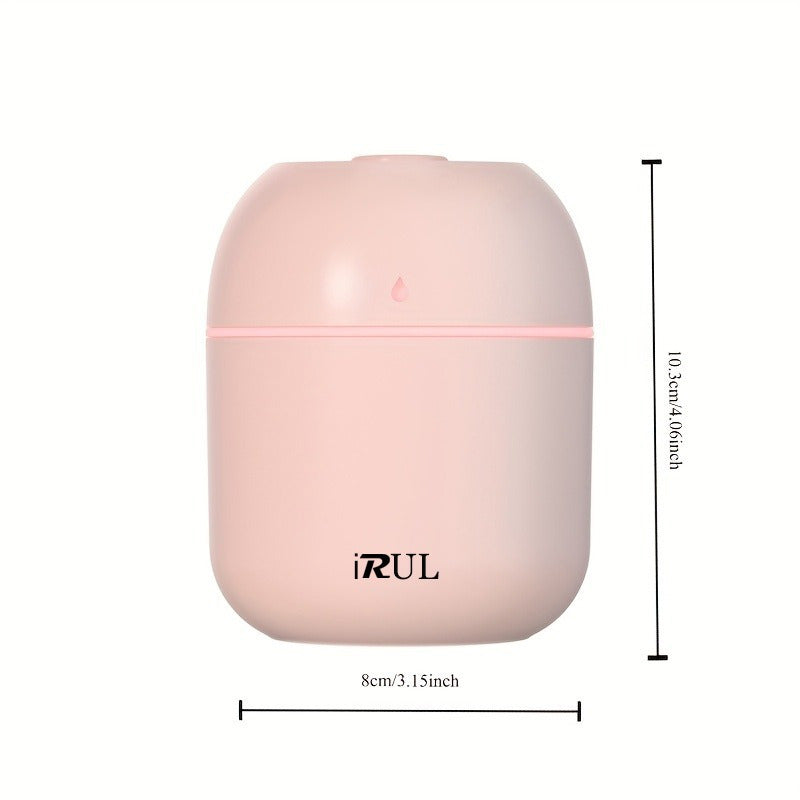 Portable USB Aromatherapy Humidifier with Color Light for Desktop and Car