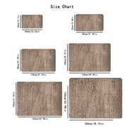 Durable Non-Slip Polyester Door Mat Entryway Rug 1.1cm Thick Wear-Resistant