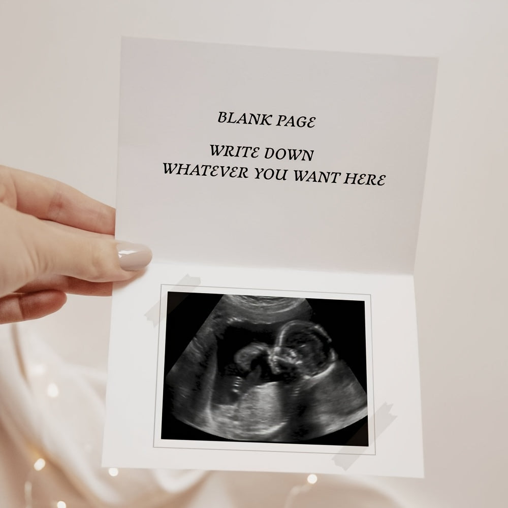 Приветственное объявление: Специальное сообщение для вас, открытка для беременности и конверт для семьи, супруга и бабушек с дедушками