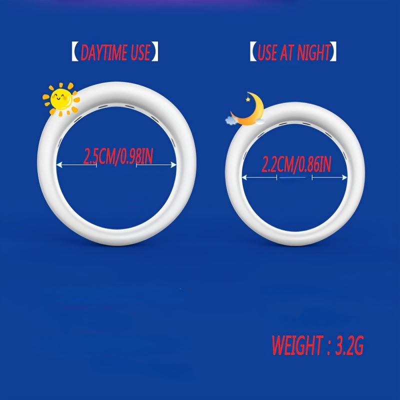 Men Soft Penis Rings 2Pcs Set, Cock Rings for Enlargement and Pleasure