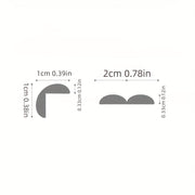 Protector de esquina para bebé, tira de parachoques suave para protección de esquinas de muebles