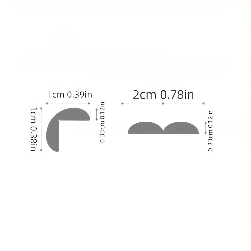 Protector de esquina para bebé, tira de parachoques suave para protección de esquinas de muebles