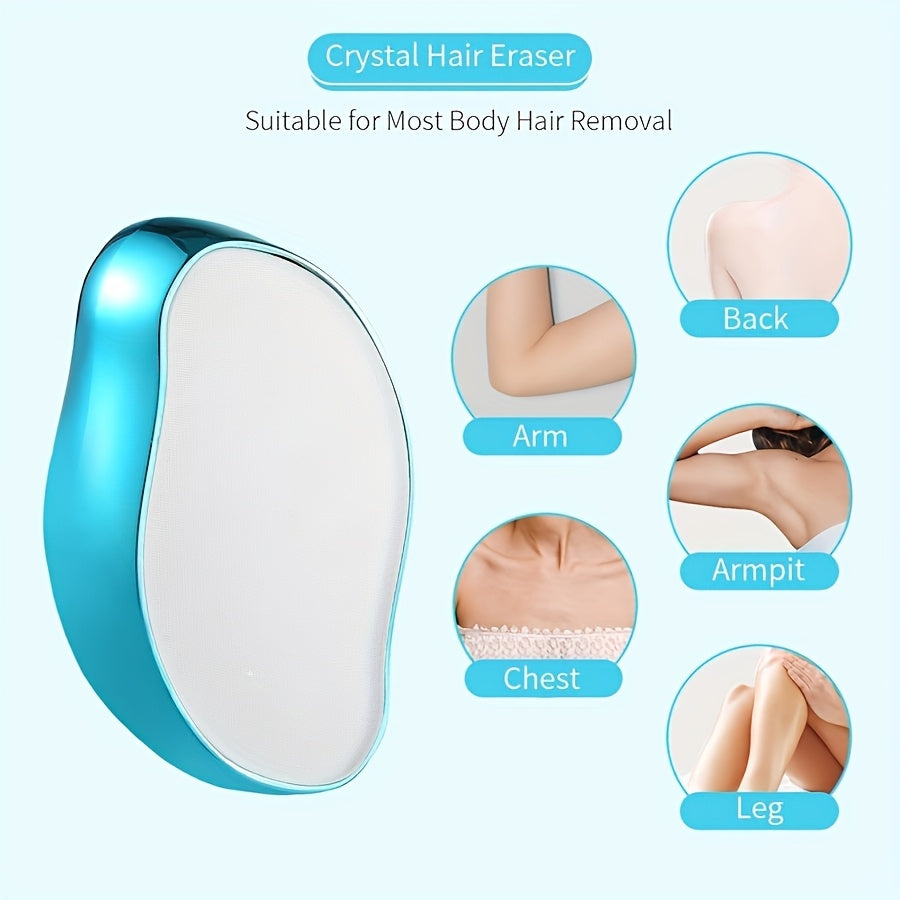 Removedor de vello manual impermeable para mujeres, epilador para piernas, portátil y fácil de usar