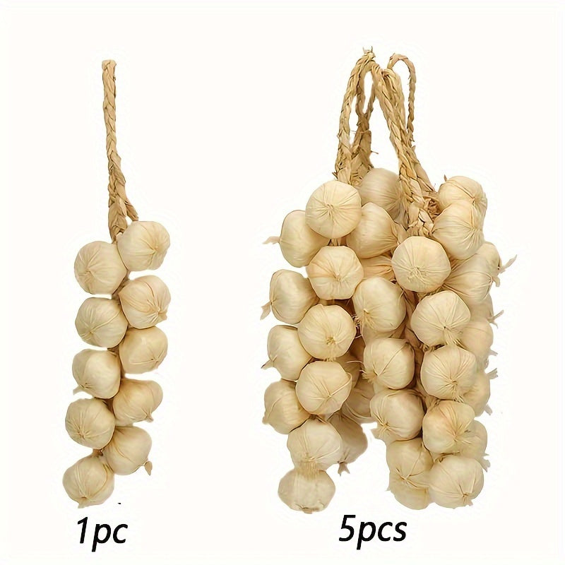 Artificial Foam Fruit Decor Set for Chinese-Style Photo Props and Restaurant Decor Onion Garlic Corn Red Pepper