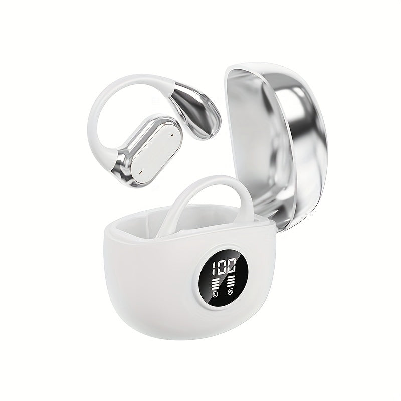 Wireless On-Ear Headphones Deep Bass HIFI Touch Control Rechargeable for Android iPhone Gaming Video Calls