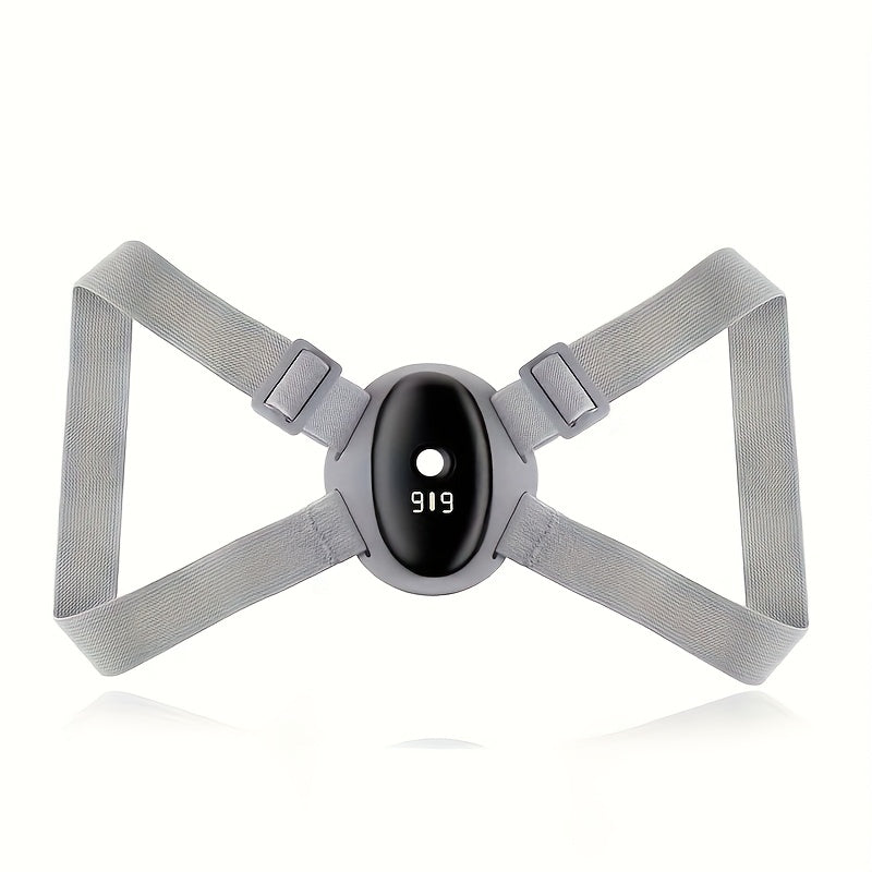 Rechargeable Smart Back Trainer with Vibration Reminder and Adjustable Strap