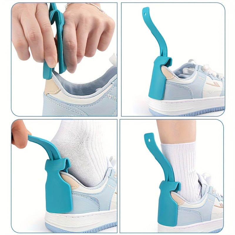 Elderly Shoe Helper Ergonomic Handle Slip-On Assist Tool for Seniors