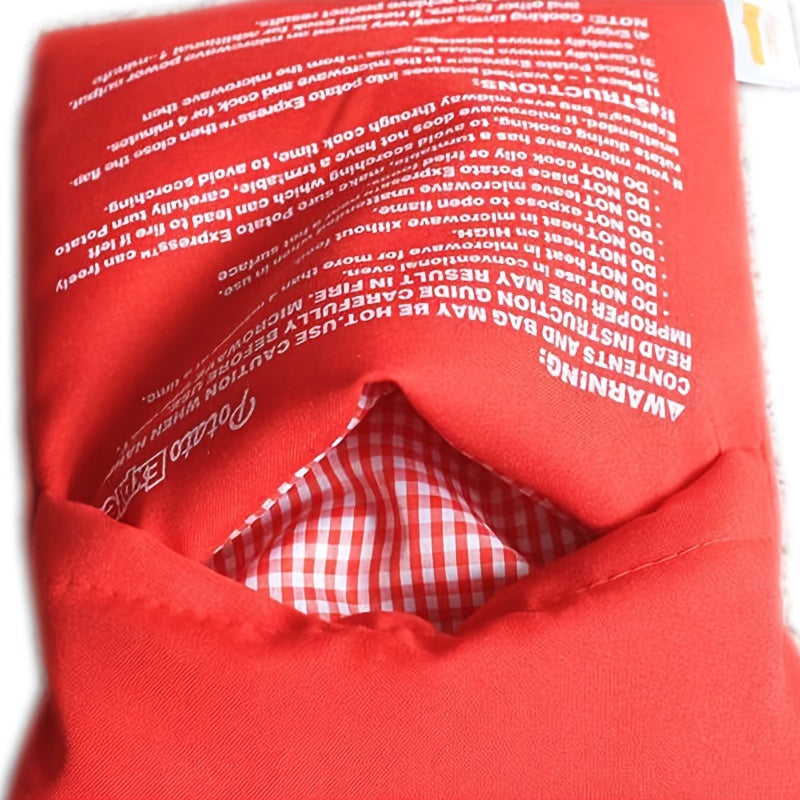 Mikroto'lqinli pechda pishiriladigan sumka bilan mukammal kartoshkalarni tez pishiring