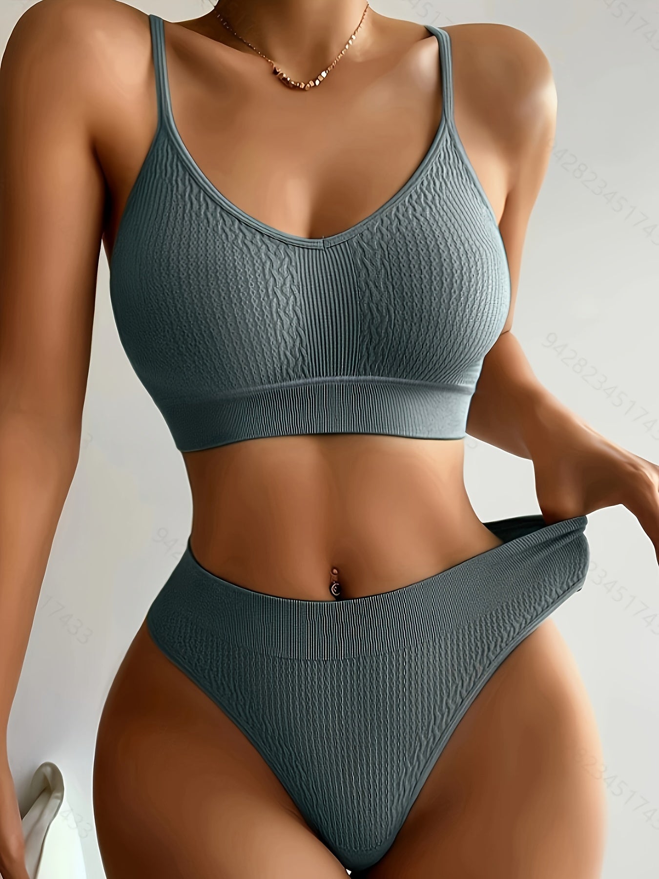 Women's Lingerie Set Push-Up Bra and Thong Underwear for Special Occasions