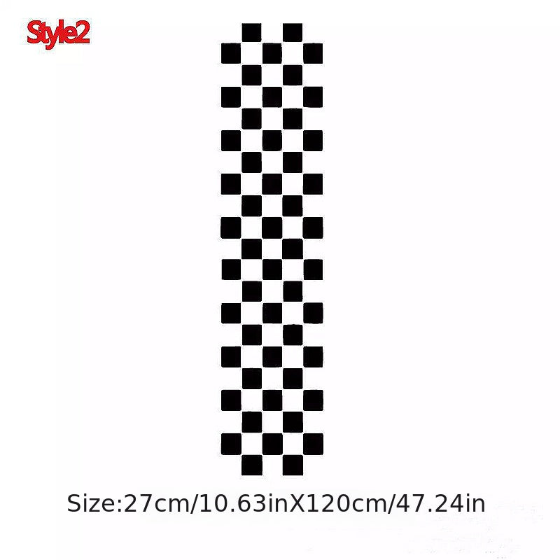 Car Hood Sticker Personalize Stripe Auto Body Decoration Cover Film