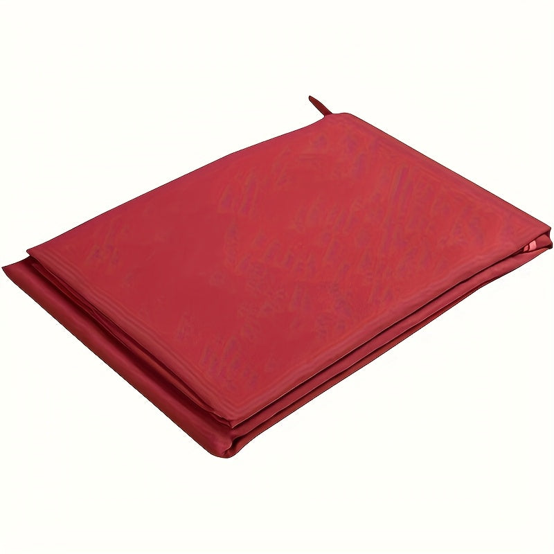 Cubierta impermeable roja para columpio de porche con correas ajustables 149.86x48.26x10.16 cm