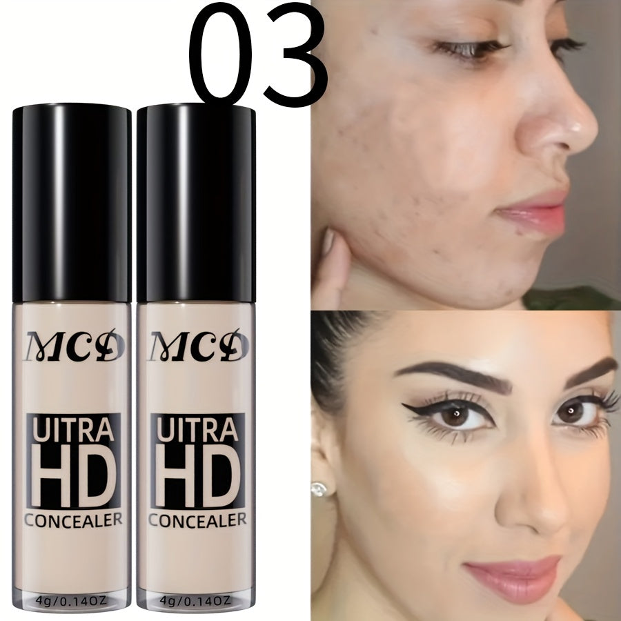 Women Concealer Liquid Foundation Matte Natural Waterproof Long-Lasting