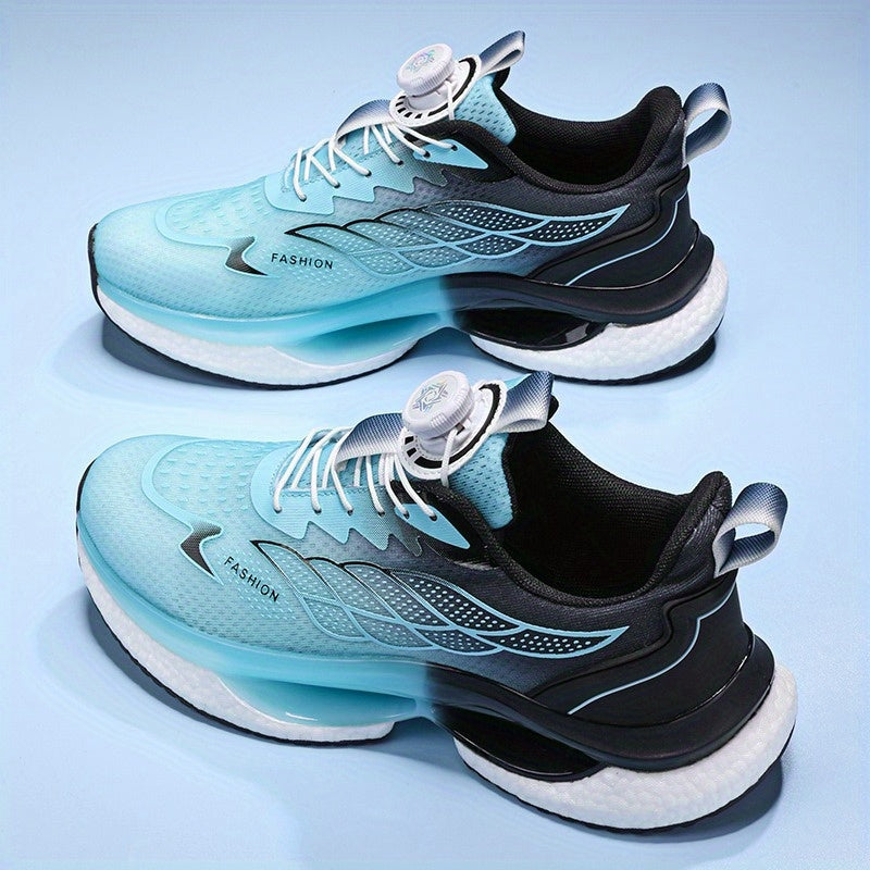 Women's Plus Size Athletic Sneakers Lightweight Mesh Running Shoes Black Teal