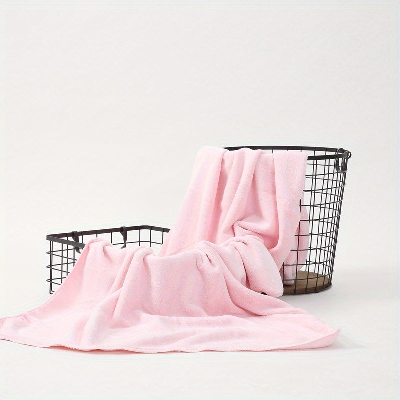 Microfiber Pet Towel for Dogs and Cats Quick Dry Soft Cozy Bath and Snuggle