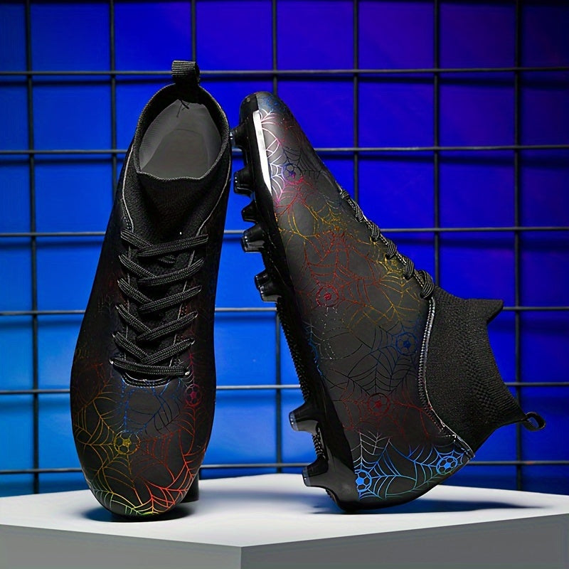 Unisex All-Season Lightweight Non-Slip Shock-Absorbing Soccer Cleats for Training and Sports