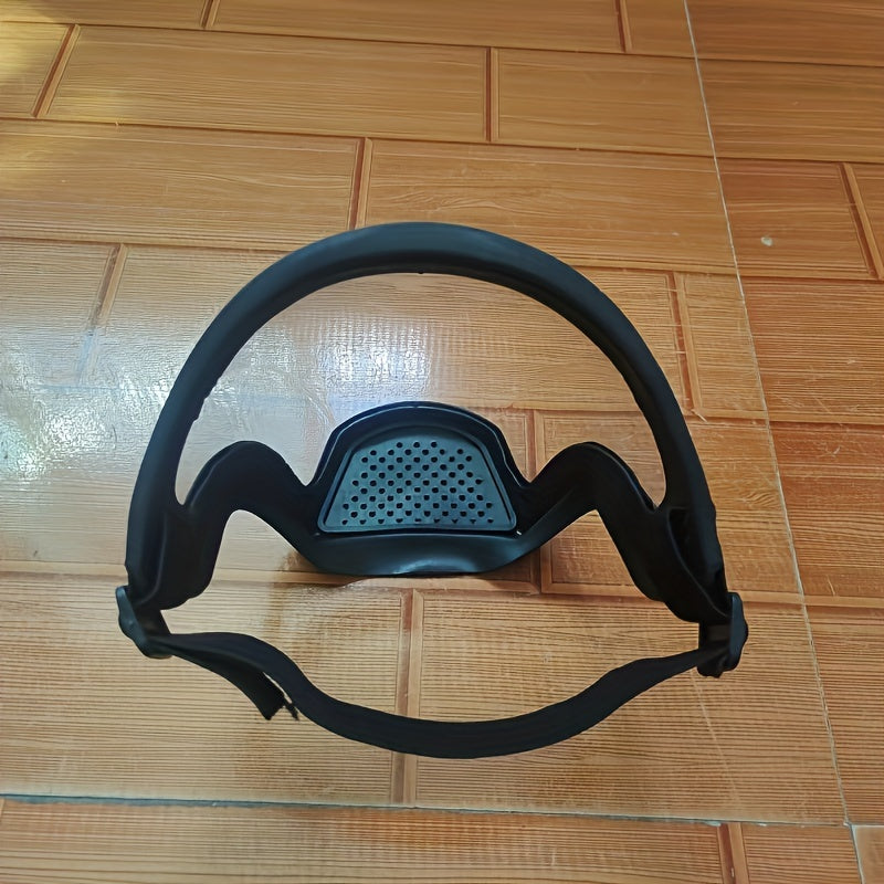 Transparent Plastic Protective Mask for Outdoor and Kitchen Use