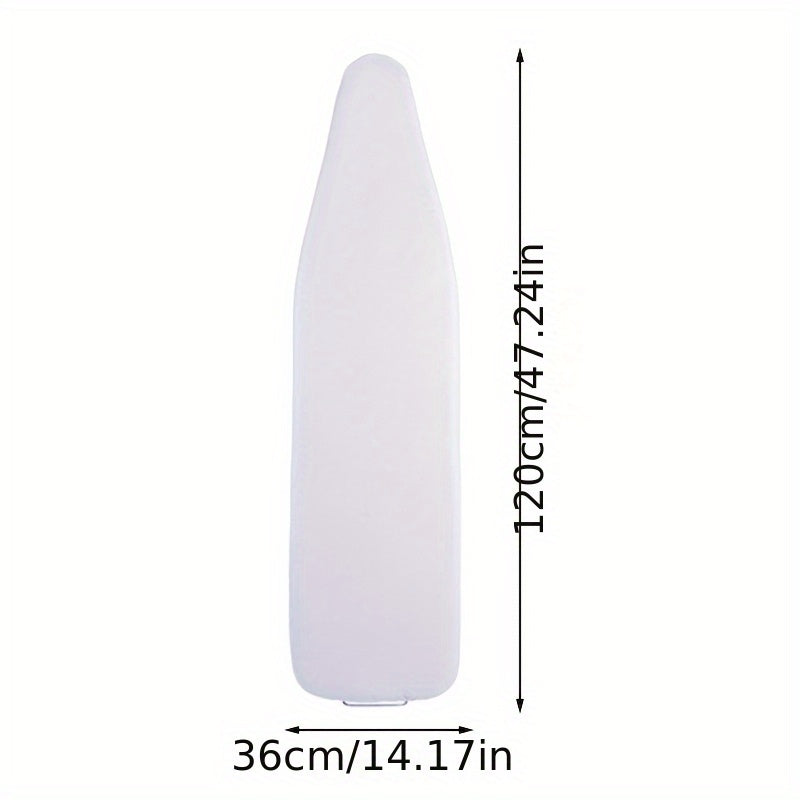 HeatGuard Ironing Board Cover with Scorch Resistant Pad and PVC Padding