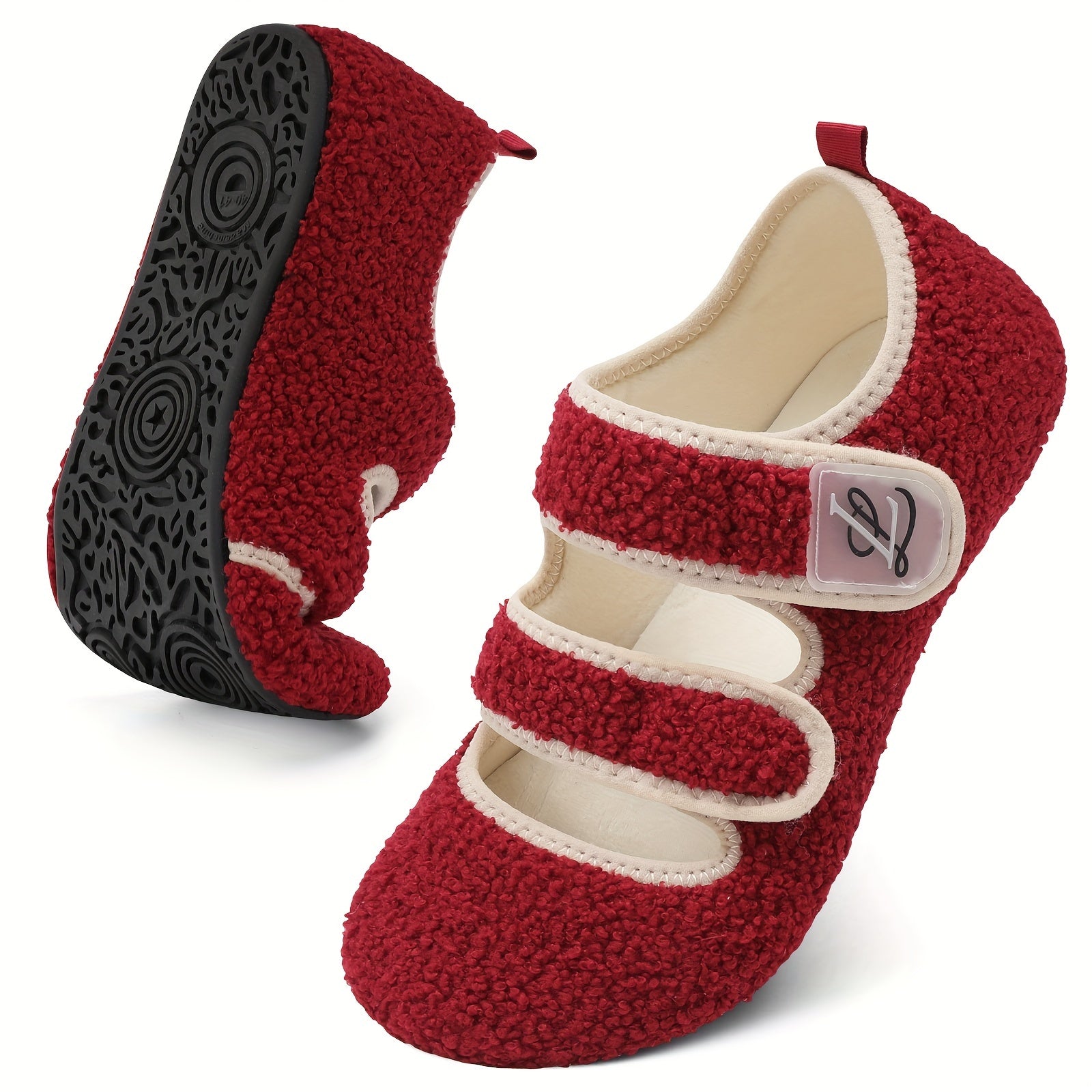 Женские легкие обувь на мягкой резиновой подошве для помещений и улицы, нескользящая