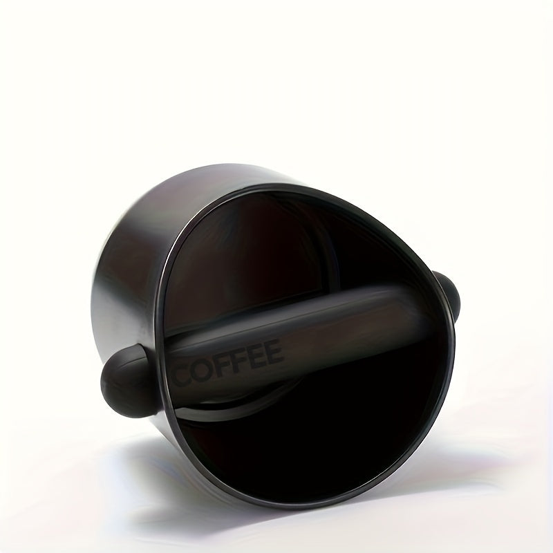 1 шт. Espresso Knock Box прямой формы, предназначенный для сбора кофейной гущи. Этот контейнер для кофейных отходов поставляется со съемным нок-баром и нескользящим основанием для удобства использования. Он амортизирует удары и долговечен.