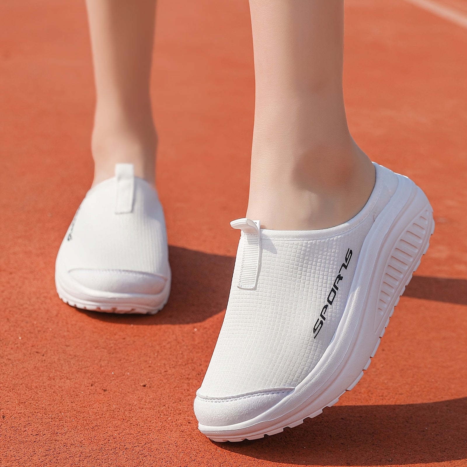 Zapatos casuales para mujer de suela delgada, tela transpirable, para interiores y exteriores