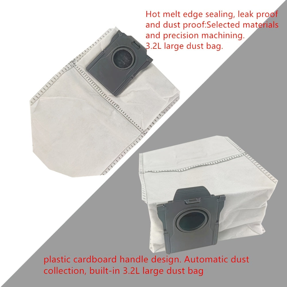 4 Premium HEPA filtri changyutgich uchun changyutgich sumkasi, faol uglerod bilan, suv o'tkazmaydigan, 3.2L sig'im