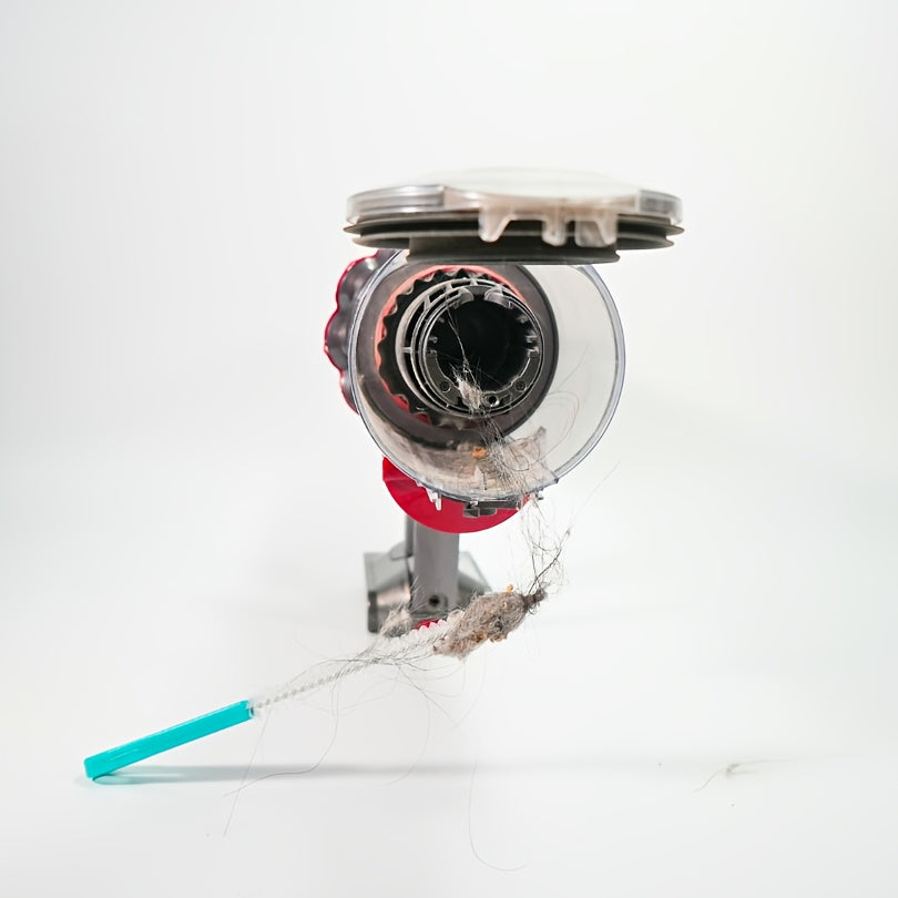 Naylon qirralar bilan changyutgich cho'tkasi to'plami, zanglamaydigan po'lat tutqich bilan, 12/20 dona