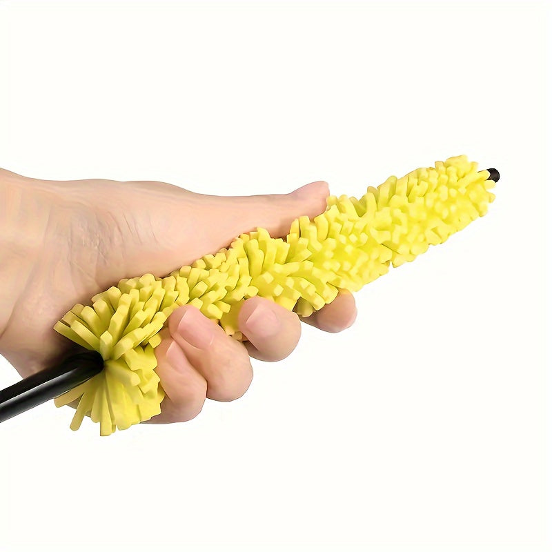 Car Cleaning Brush Polyester Fiber Wheel Hub Detailing Tool