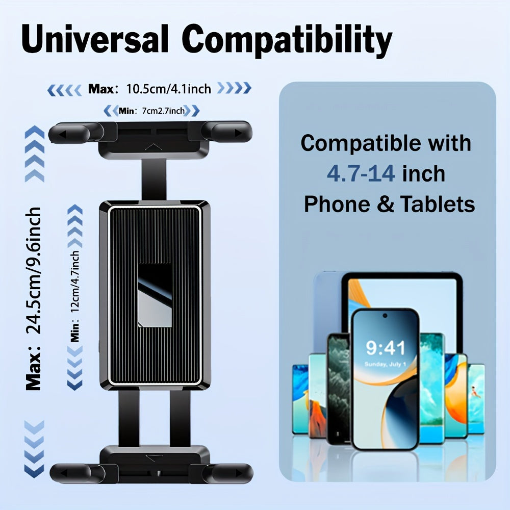 Soporte universal para teléfono y tableta para ventilación de coche, duradero, de ABS, ajustable y giratorio