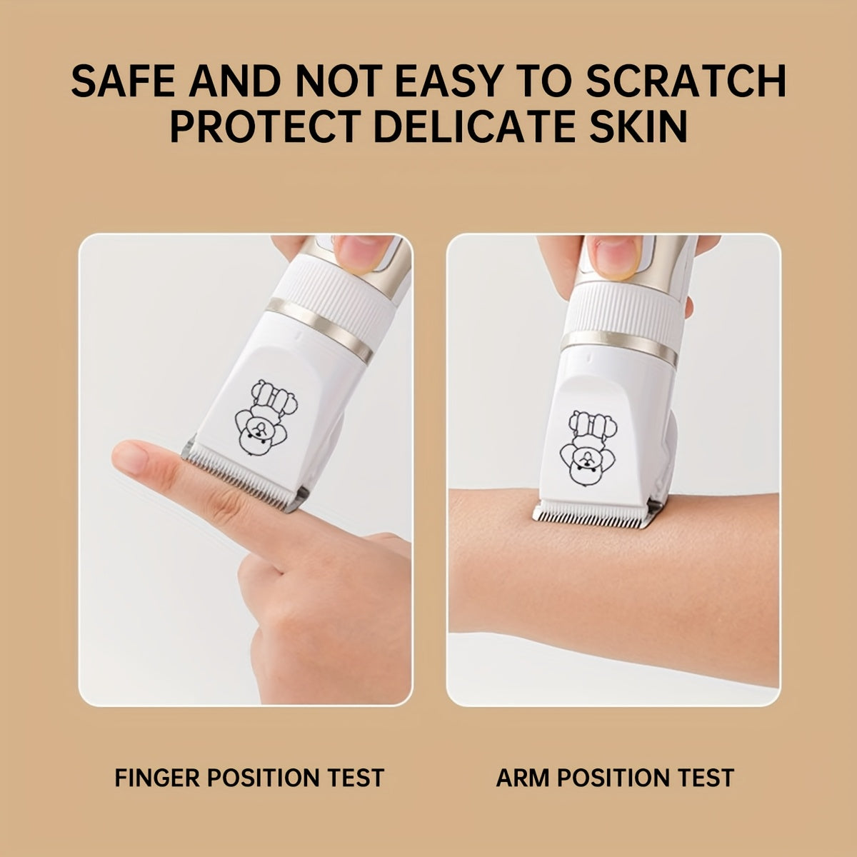 Pet Grooming Kit with USB Rechargeable Electric Clippers and Brush Set for Dogs and Cats, Ceramic Blades, 6mm and 12mm Combs