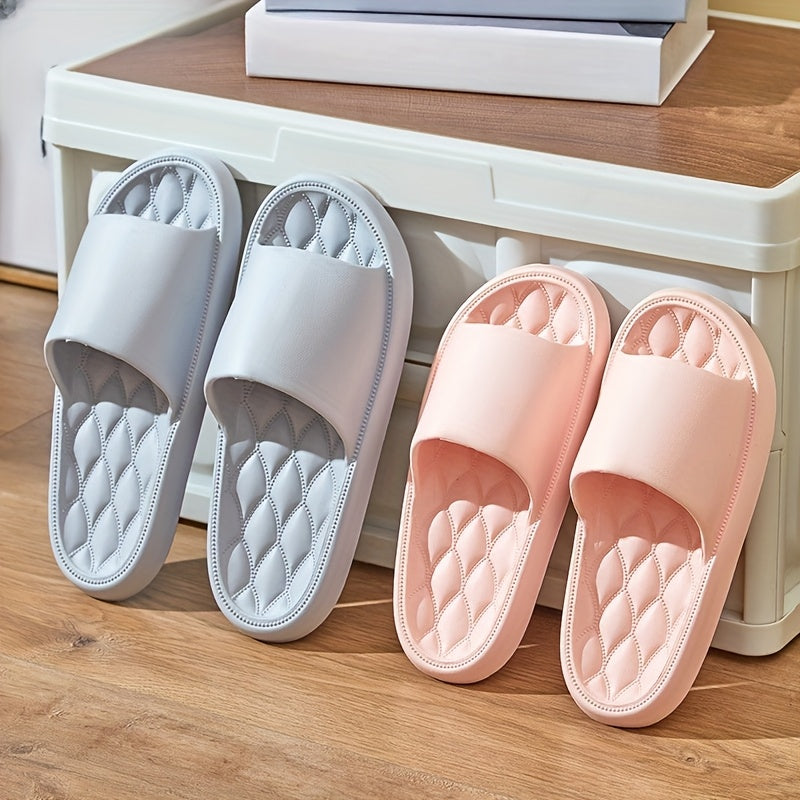 Unisex EVA Slip-On House Slippers Casual Indoor Outdoor Shoes Pastel Colors