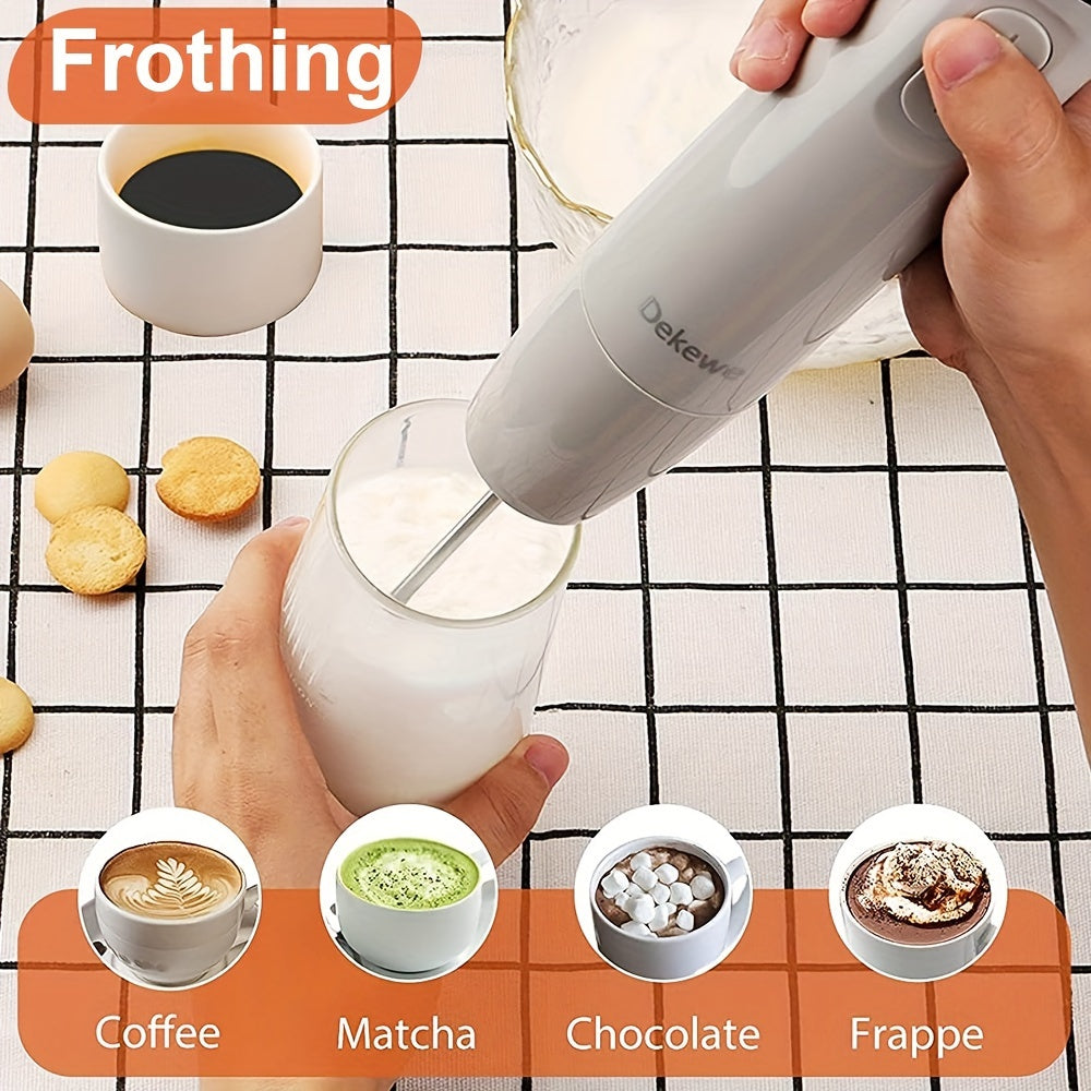 3 ta to'plamga elektr mikser va sut ko'pirtgichi bilan qo'l blenderi, zanglamaydigan po'latdan yasalgan aralashtirish bazasi bilan pyure tayoqchasi va 12 ta sozlanadigan tezlikka ega zanglamaydigan po'latdan yasalgan pyure tayoqchasi kiradi.