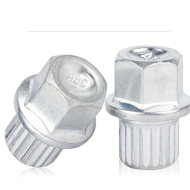 Universal Iron Socket Wrench Set for Tire Theft Prevention with Adjustable Hex Heads