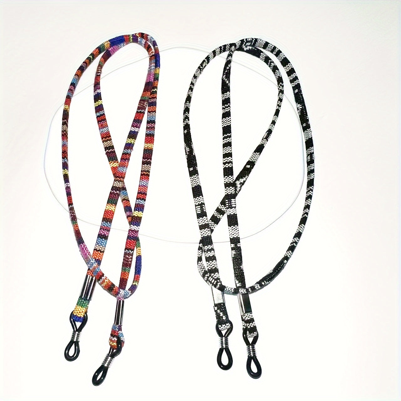 Бохо держатель для очков, набор из 9 штук - противоскользящая веревка для очков, стильная цепочка для солнцезащитных очков, удерживатель для наушников для мужчин и женщин