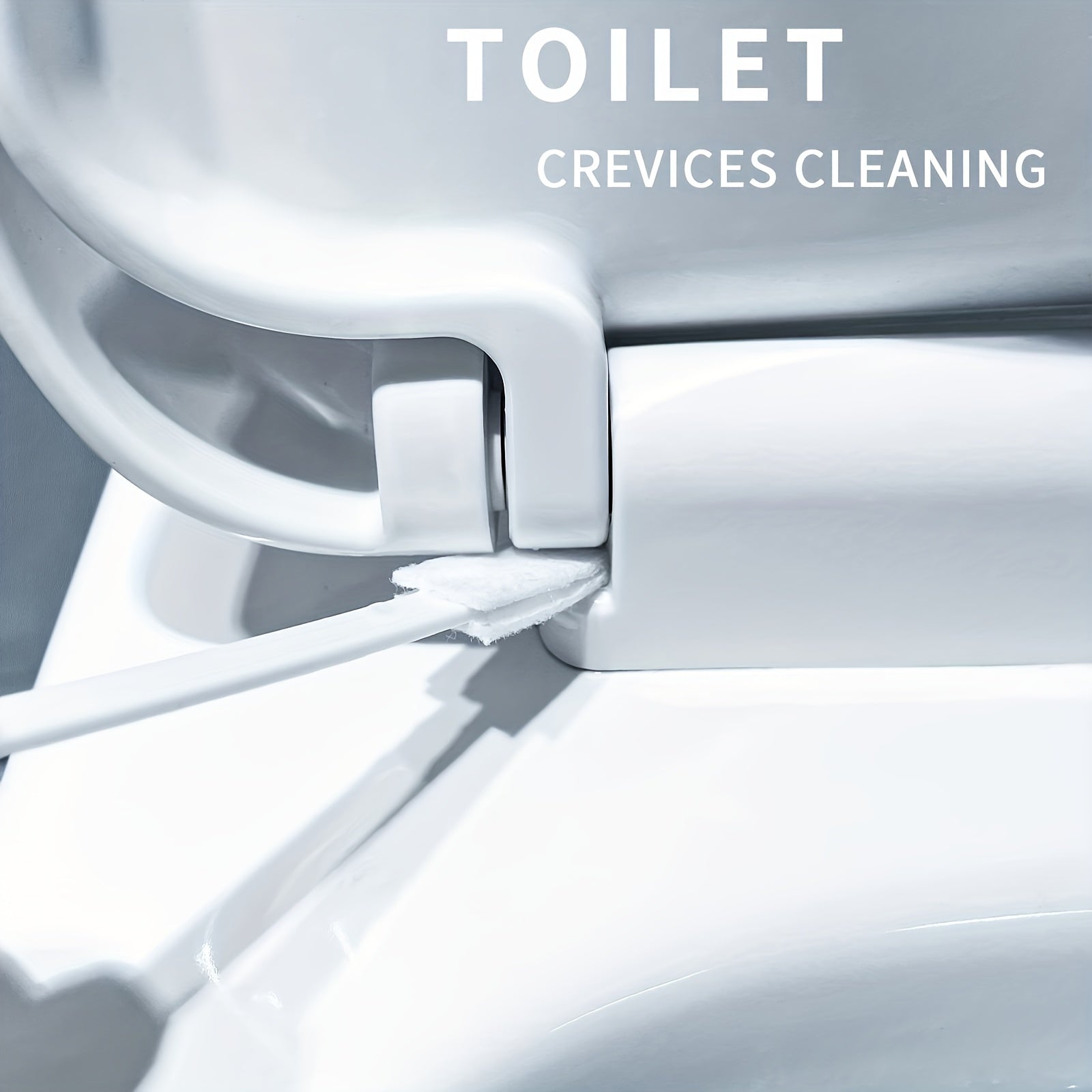 Disposable Crevice Cleaning Brush Set 30/50 Pieces for Small Spaces, Detail Scrubber for Toilet, Windows, Vents