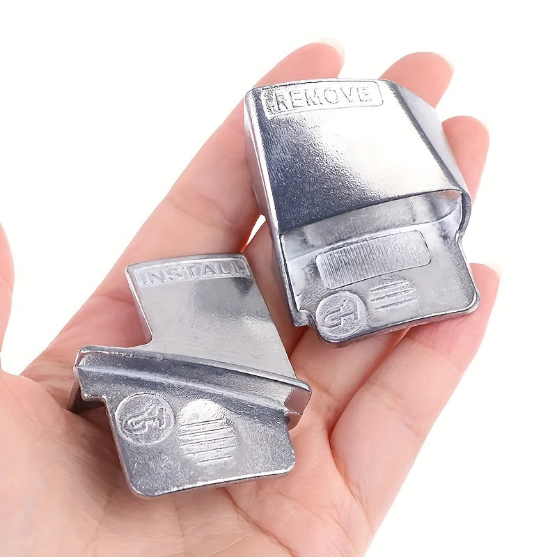 2 dona Metallik Serpentine Belt Asboblar to'plami Avtomobil Tensionerini olib tashlash va o'rnatish