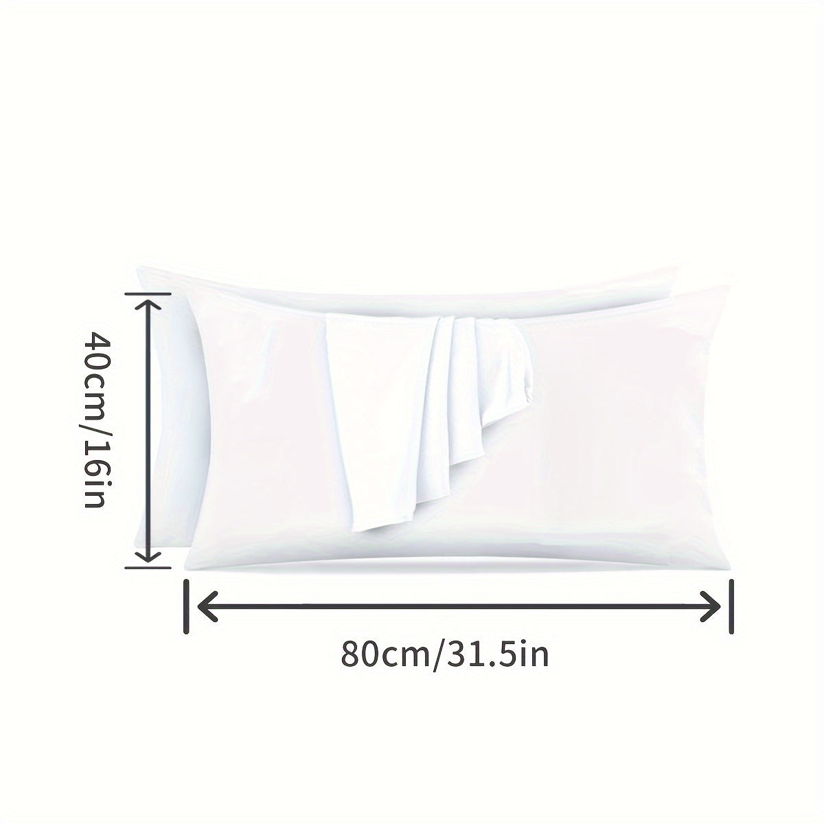 Waterproof Stain-Resistant Pillowcase Super Soft Thickened and Enlarged Design