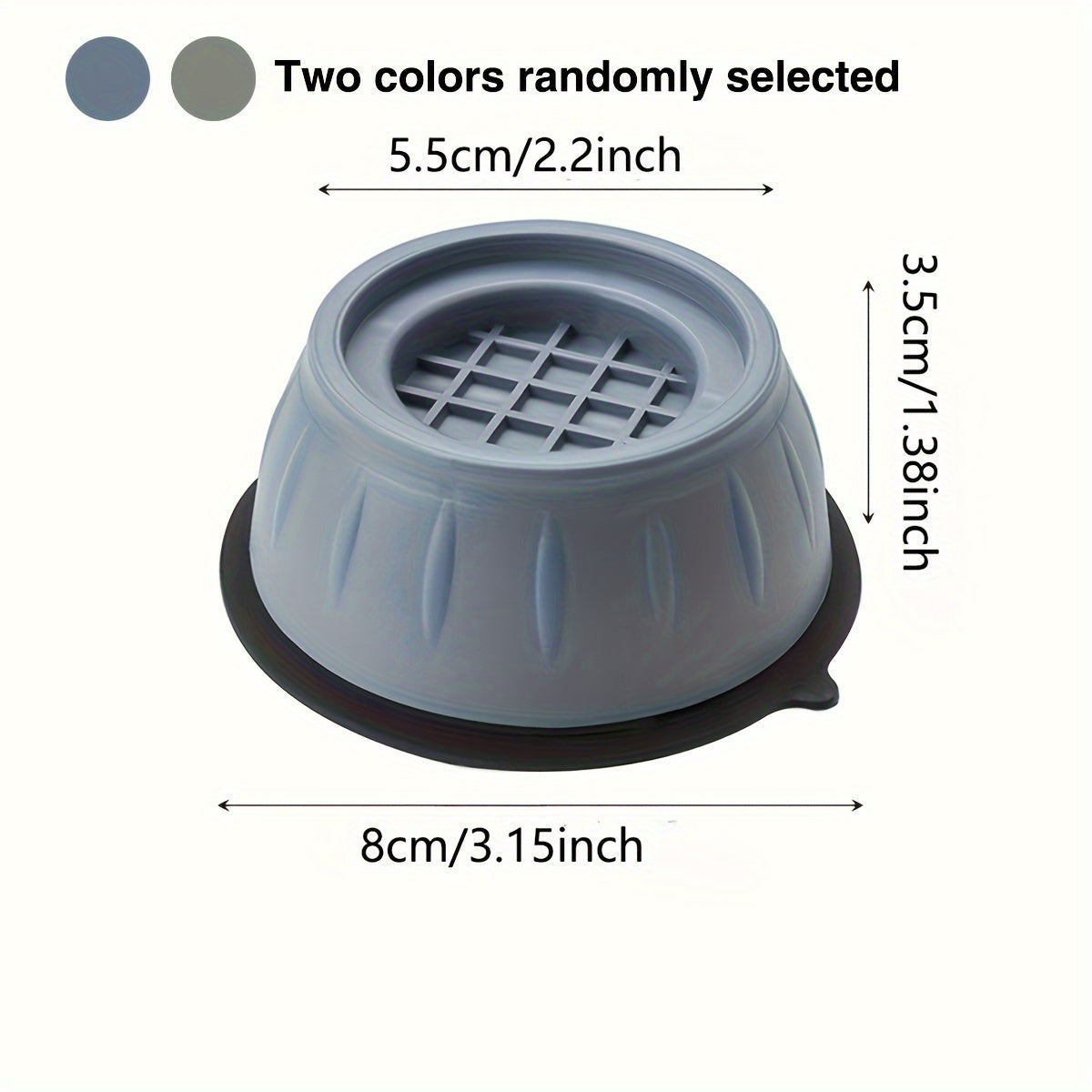 Антивибрационный коврик для стиральной машины — обеспечивает устойчивость, поглощает удары, снижает шум и защищает от влаги — идеально подходит для холодильников и стиральных машин