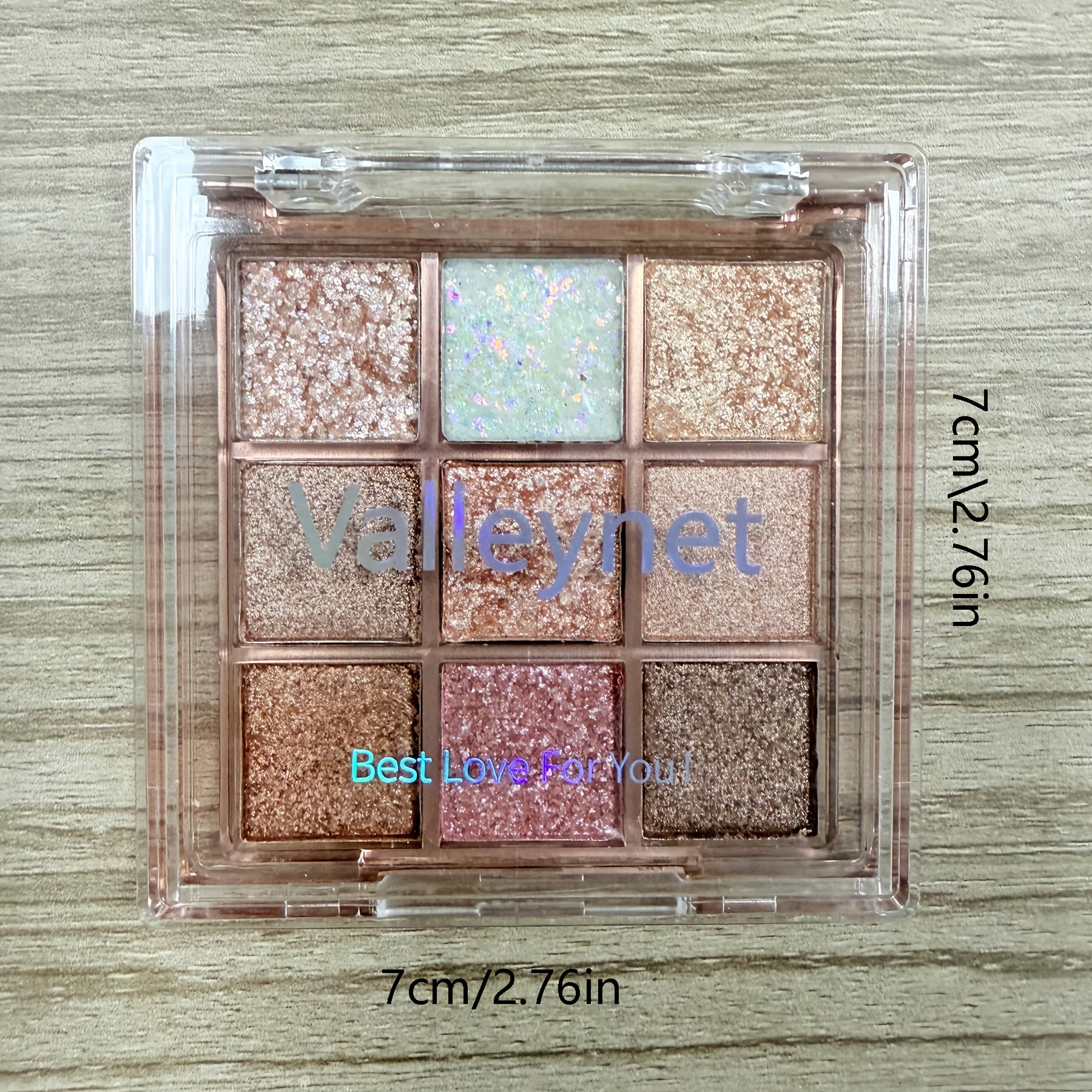 Женская палетка теней для век с эффектом шиммер, 9 цветов, матовые и металлические, универсальная