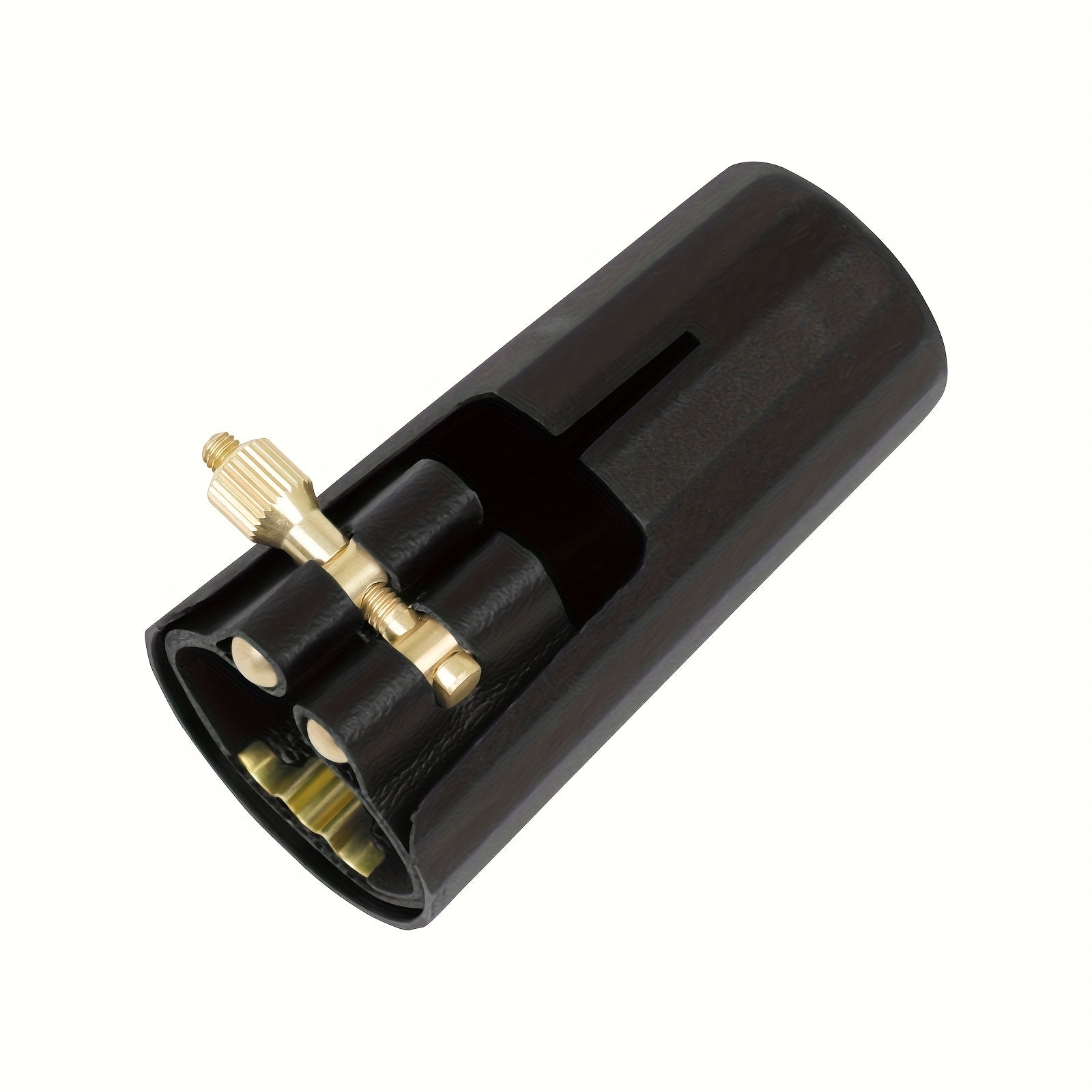 Black Metal Clarinet and Saxophone Clip with Cap and Piccolo