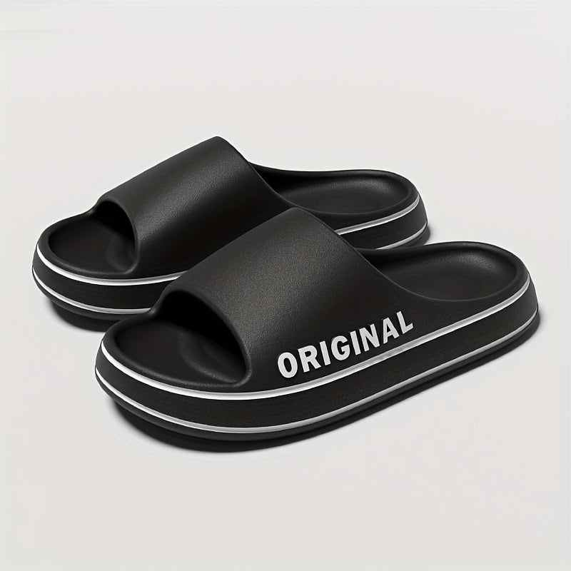 Women's EVA Slides Summer Non-Slip Open Toe Indoor Outdoor Beige Green