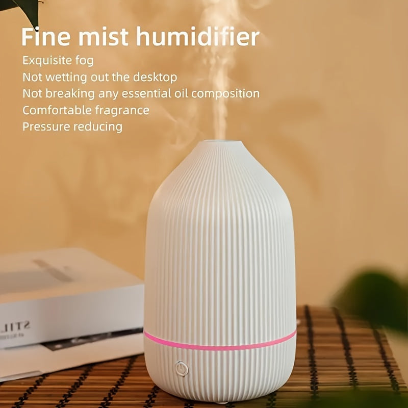 Difusor USB con tecnología de ondas sonoras para hogar, oficina, viaje, aromaterapia, regalo