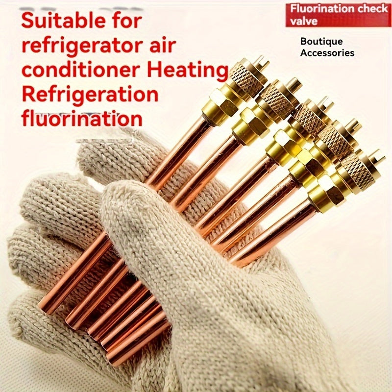 Refrigerator Air Conditioner Fluorination Check Valve Pack of 10 or 20 for Refrigerant Filling