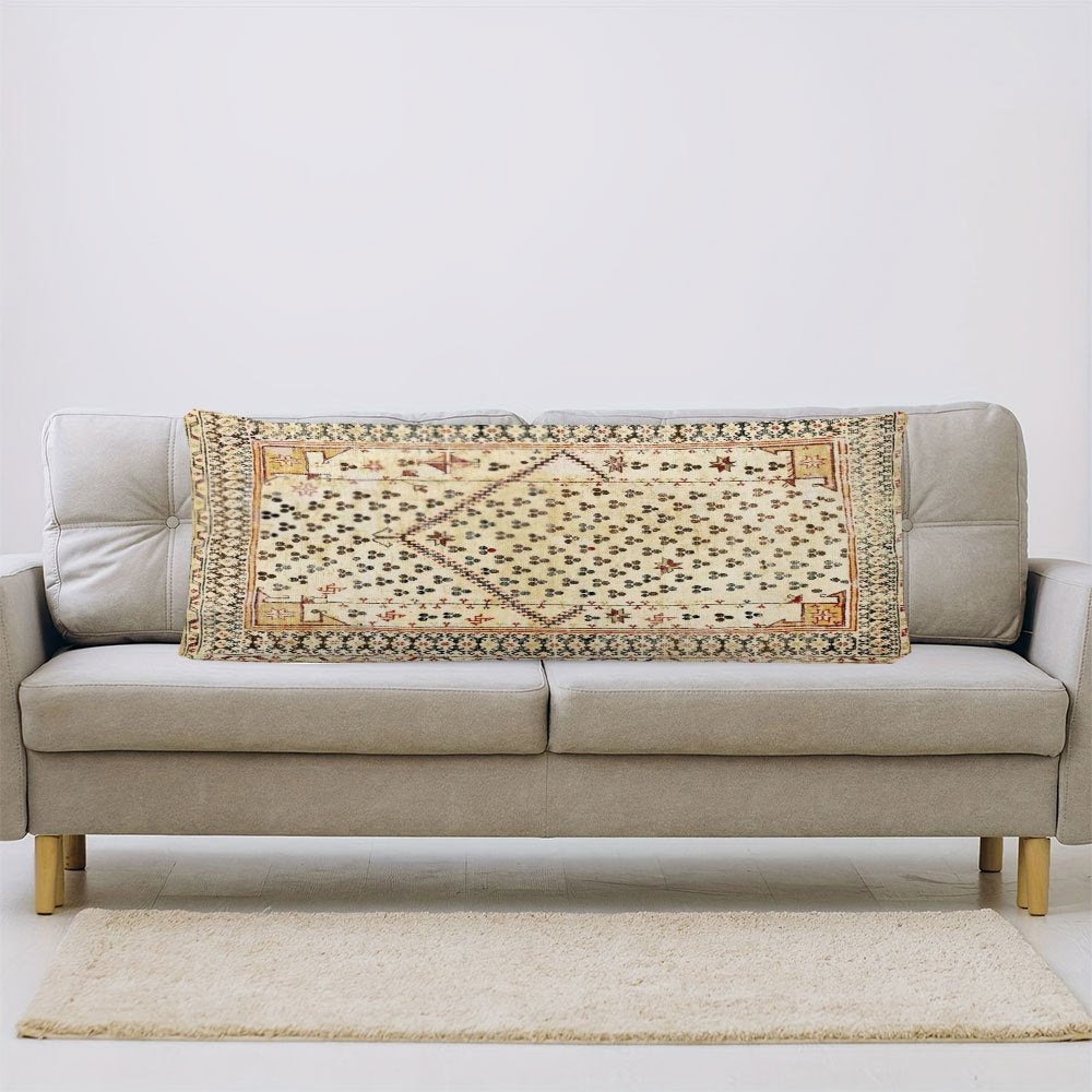 Bohemian Style Body Pillow Cover 50.8x137.2cm Rug Print Short Plush Polyester