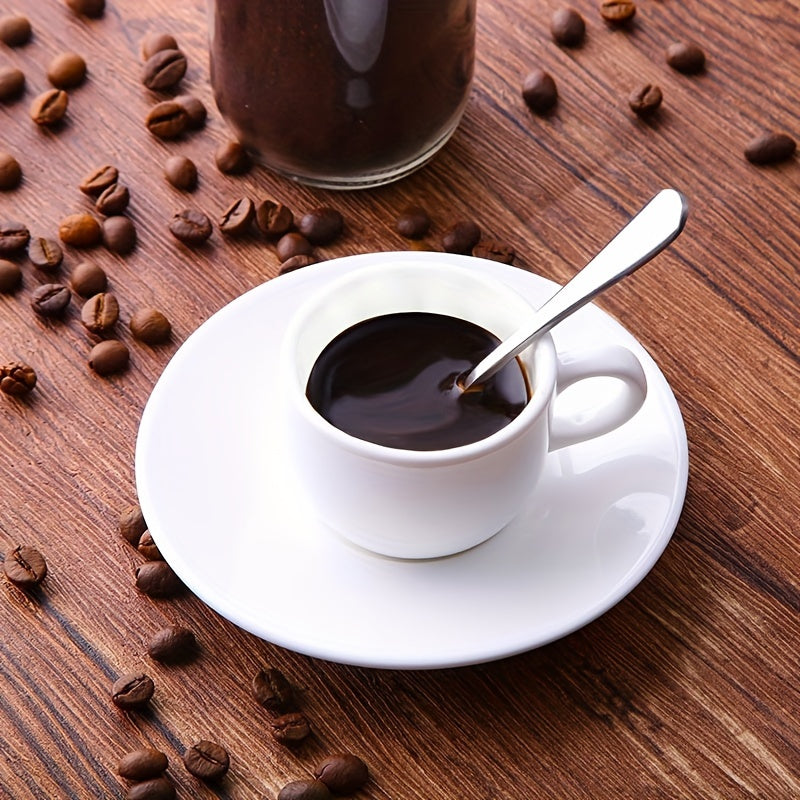 Set of 6 or 12 Mini Stainless Steel Coffee and Tea Spoons