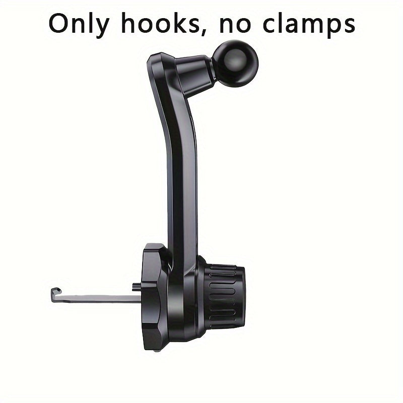 Avtomobil telefoni uchun tutqich havo ventili uchun o'rnatish, aylanadigan panel navigatsiya aksessuari